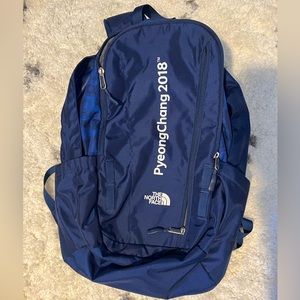 PyeongChang 2018 North Face backpack in perfect condition. Olympian backpack